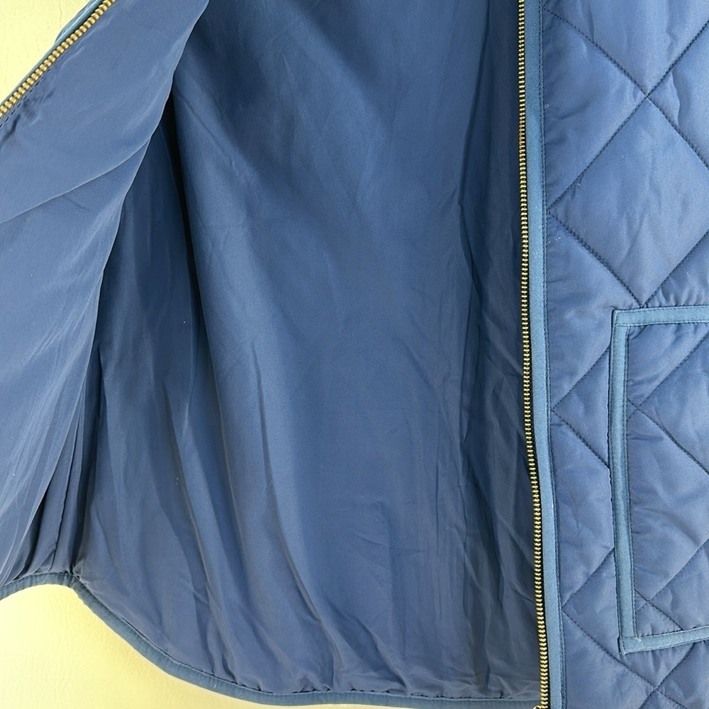 J Crew Quilted Full Zip Vest - Picture 8 of 10